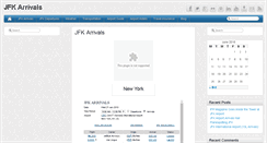 Desktop Screenshot of jfk-arrivals.com